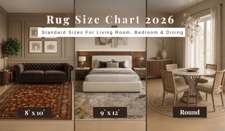 Best Rug Sizes for Every Room: Complete Size Chart